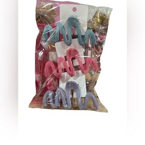 Vibrant Wave Cake Candles Set